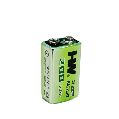 بطارية Ni-MH قابلة للشحن 9 فولت 200 مللي أمبير في الساعة